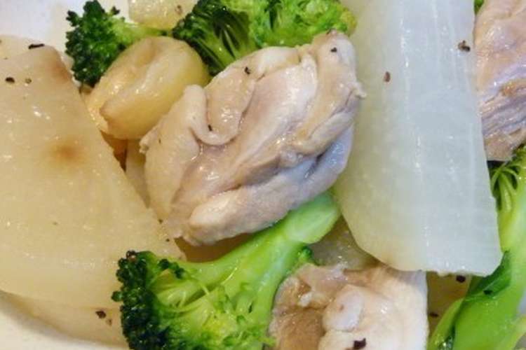 大根とブロッコリーの鶏もも蒸し煮 レシピ 作り方 By アイスチョコ クックパッド 簡単おいしいみんなのレシピが375万品