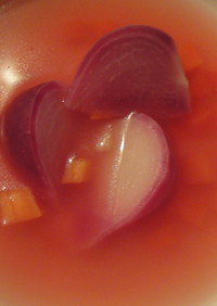 赤カブのピンクスープ♡