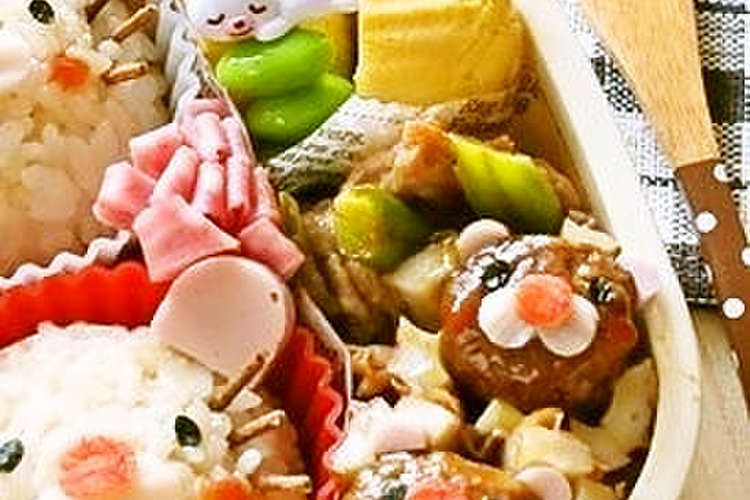 お弁当に ちくわ ミートボールでライオン レシピ 作り方 By ｔｗｏｈｅａｒｔｓ クックパッド 簡単おいしいみんなのレシピが358万品