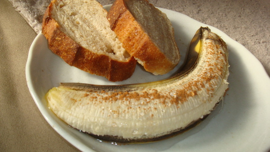 朝食などに☆ホットバナナの画像