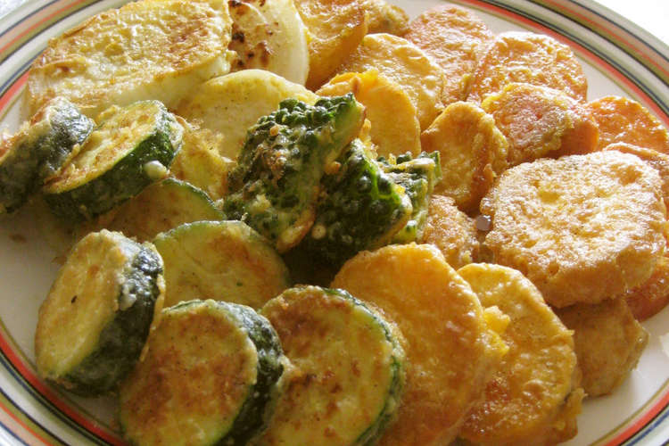 簡単 節約 夏野菜でピカタ レシピ 作り方 By 時花菜 クックパッド 簡単おいしいみんなのレシピが366万品