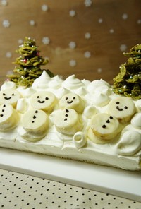 Snowクリスマスケーキ☆