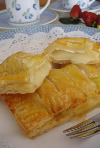 カマンベールチーズとりんごのパイ