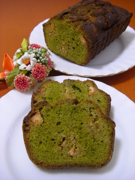 抹茶パウンドケーキ~ホワイトデーに~