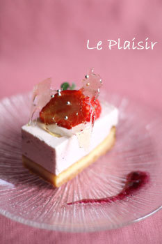 ベリーのダブルチーズケーキ♪