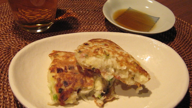 ポン酢で食べるチーズ入りお好み焼き レシピ 作り方 By たっこ68 クックパッド 簡単おいしいみんなのレシピが360万品