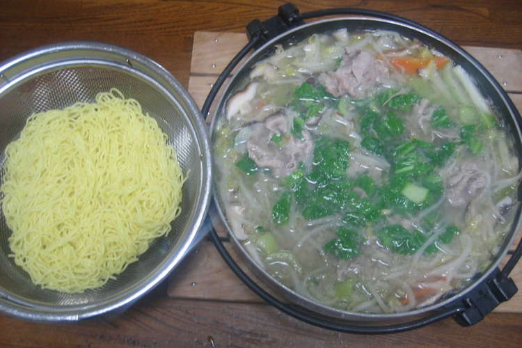 ポカポカラーメン鍋 レシピ 作り方 By ほくみん クックパッド 簡単おいしいみんなのレシピが353万品