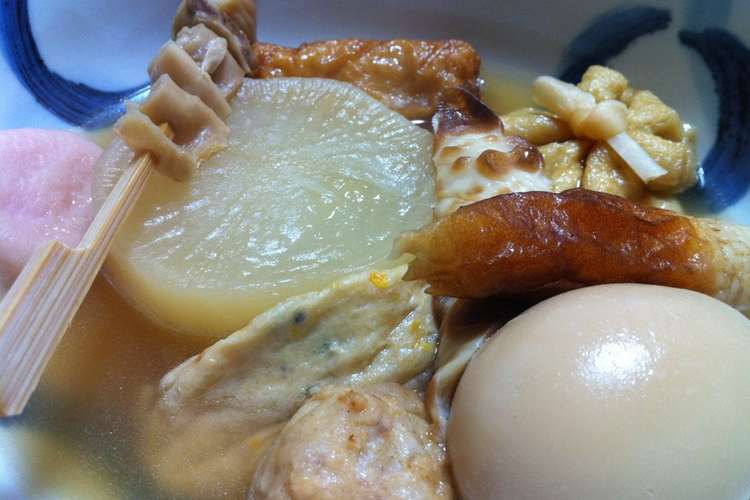 圧力鍋無くても関西風うす味おでん レシピ 作り方 By Maple Tea クックパッド 簡単おいしいみんなのレシピが352万品