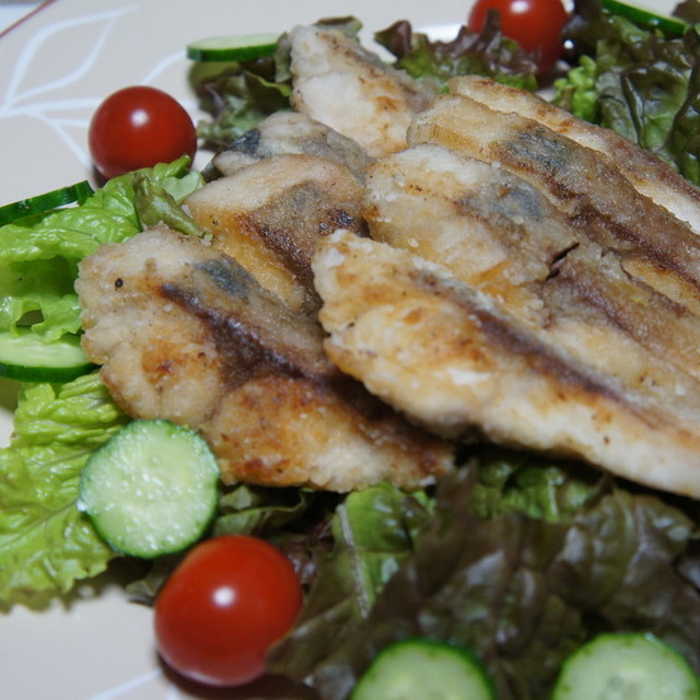 鰤の竜田揚げ サラダ仕立て レシピ 作り方 By Amamitu クックパッド 簡単おいしいみんなのレシピが360万品