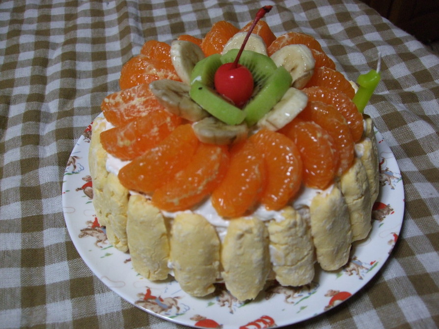 家族で食べよう★1歳の誕生日ケーキの画像