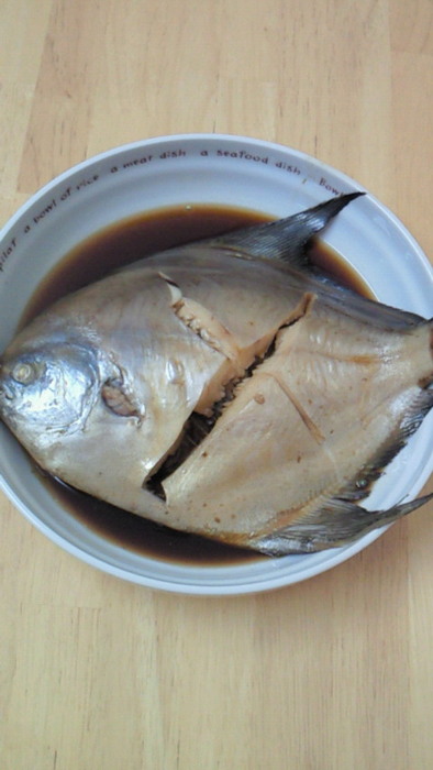 漁師さんの魚の煮付け～マナガツオ～の写真