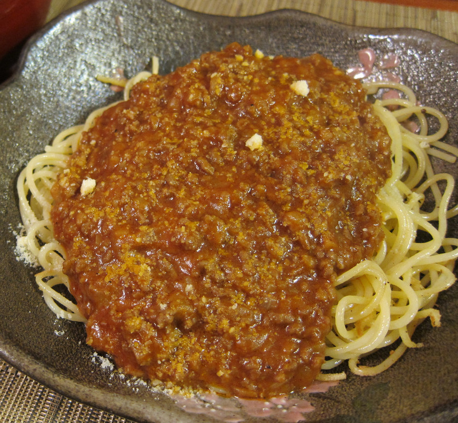スパゲティ・ミートソースの画像