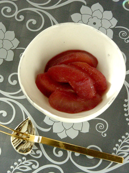 ルクエで☆紅玉りんごのワイン煮の画像