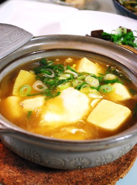 はふはふ❤あったまるカレー豆腐❤