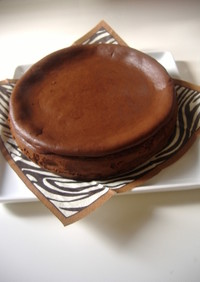 しっとり☆里芋のショコラチーズケーキ