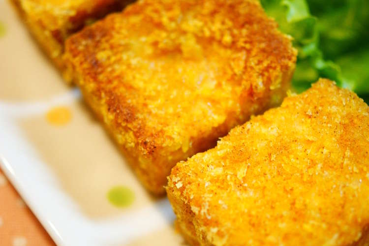 厚揚げのカレーチーズパン粉焼き レシピ 作り方 By Annnnn クックパッド 簡単おいしいみんなのレシピが360万品