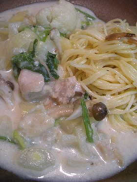 酒粕 de シチュー♪