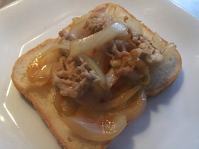 米パンで♬十和田バラ焼きGOPAN