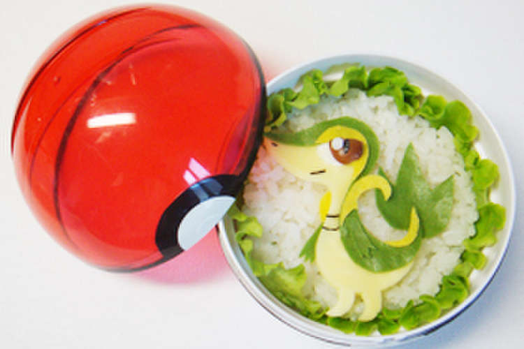 ツタージャ ポケモンbwキャラ弁 レシピ 作り方 By かとうしえる クックパッド 簡単おいしいみんなのレシピが374万品