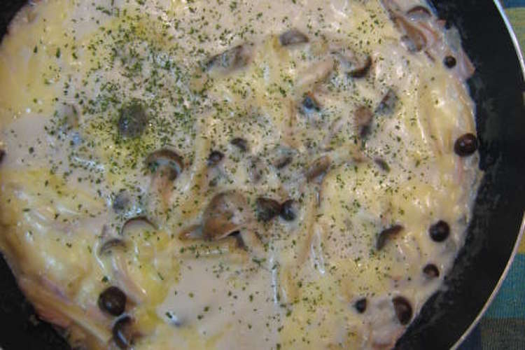 フライパンできのこグラタン レシピ 作り方 By ホッとcake クックパッド 簡単おいしいみんなのレシピが350万品