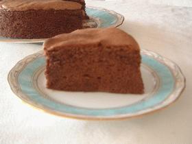 ホットケーキミックスで【ふわふわ~チョコスフレケーキ】