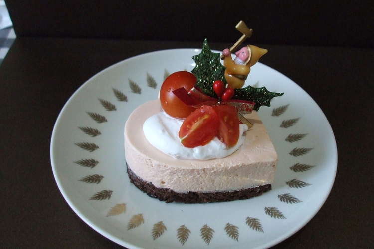 トマトのレアチーズケーキ レシピ 作り方 By ひろなおん クックパッド 簡単おいしいみんなのレシピが376万品