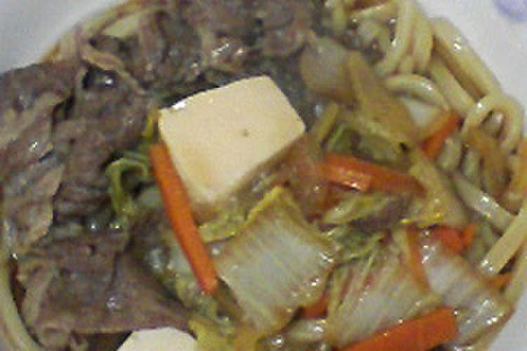 味が染み込み美味 簡単すき焼きうどん レシピ 作り方 By セイちゃんママ クックパッド 簡単おいしいみんなのレシピが352万品