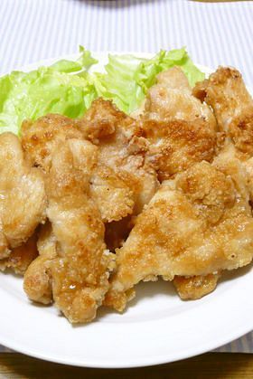 やわらか～鶏胸肉の生姜風味竜田揚げの画像