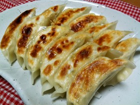 大根おろし&しそ入りであっさり♪和風餃子