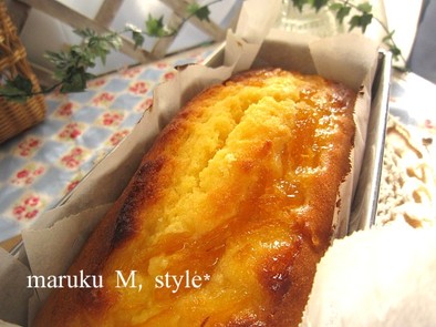 柚子パウンドケーキの写真