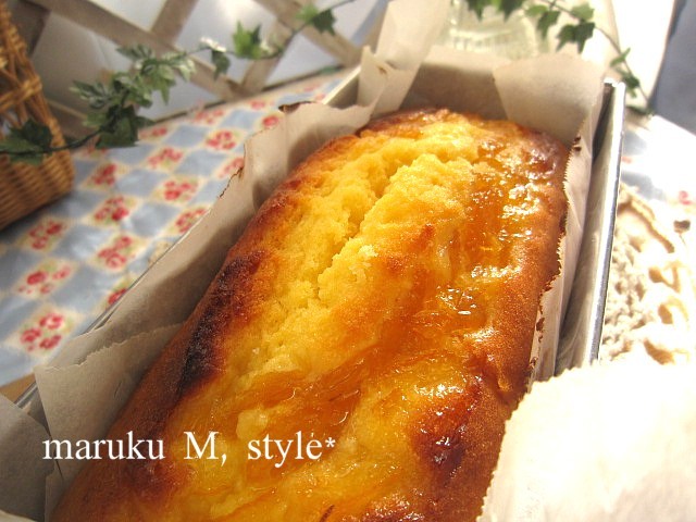 柚子パウンドケーキの画像