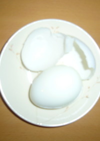 簡単！ゆで卵の殻がむける方法