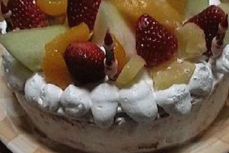 フルーツいっぱいのクリスマスケーキ レシピ 作り方 By Naonagi クックパッド 簡単おいしいみんなのレシピが366万品
