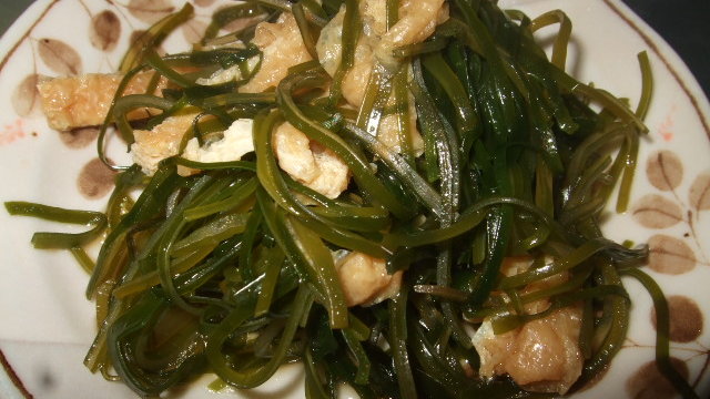 切り昆布と油揚げのさっと煮物 レシピ 作り方 By かんかん３２ クックパッド 簡単おいしいみんなのレシピが357万品