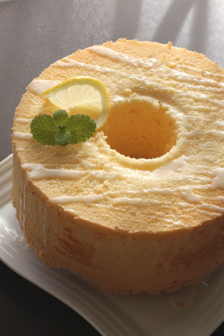 レモンシフォンケーキの画像