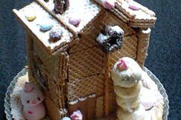 クリスマスに簡単市販のお菓子でお菓子の家 レシピ 作り方 By Yuyuta30 クックパッド 簡単おいしいみんなのレシピが355万品
