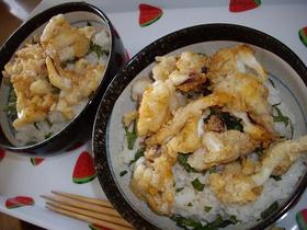 イカゲソ丼