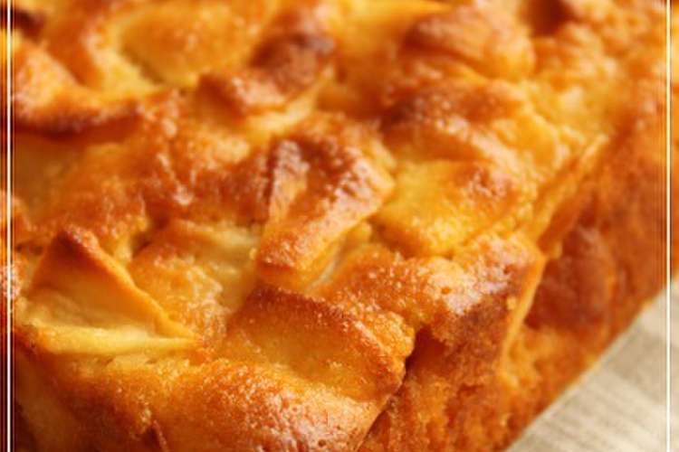 りんごのしっとりケーキ レシピ 作り方 By あさ クックパッド
