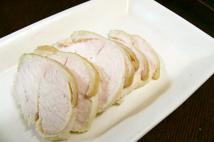 鶏むね肉を圧力鍋で ヘルシー鶏ハム レシピ 作り方 By Teu クックパッド 簡単おいしいみんなのレシピが350万品