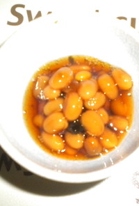 甘い煮豆
