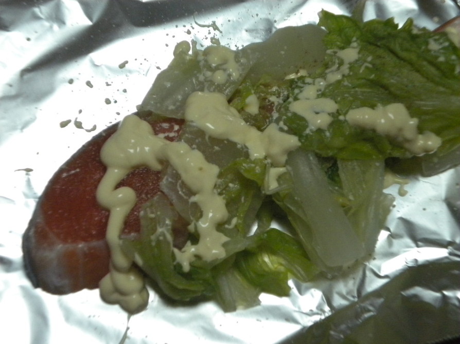 鮭★白菜のマヨホイル焼きの画像