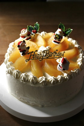 ■クリスマスケーキに*リンゴのコンポート