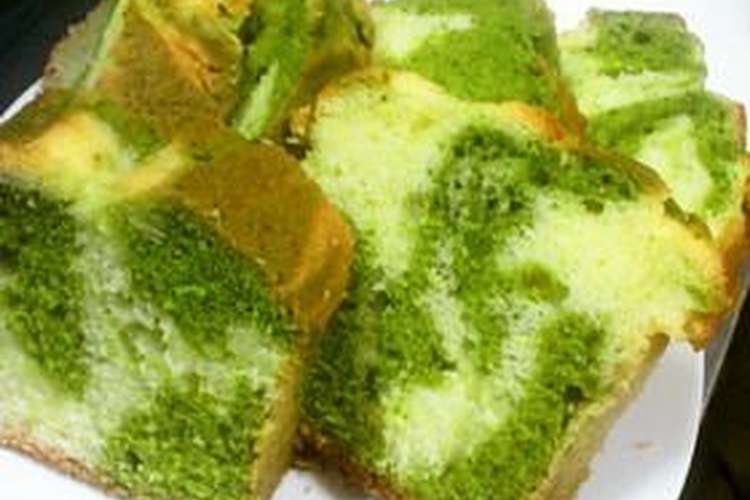 パウンドケーキ 抹茶マーブル レシピ 作り方 By なみたつ クックパッド