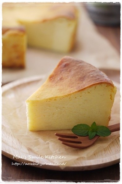 ほっくり♡さつま芋のクリームチーズケーキの写真