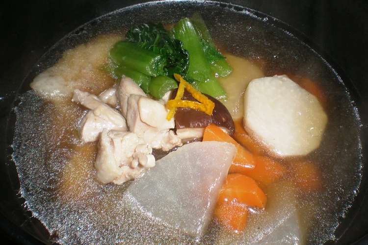 シンプル 鶏のお雑煮 関東風 レシピ 作り方 By ぬちぐすいー クックパッド 簡単おいしいみんなのレシピが372万品