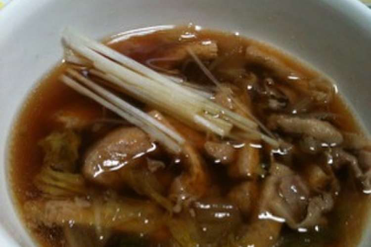 簡単絶品 肉汁うどん つけ汁 レシピ 作り方 By 月陽ママ クックパッド 簡単おいしいみんなのレシピが352万品