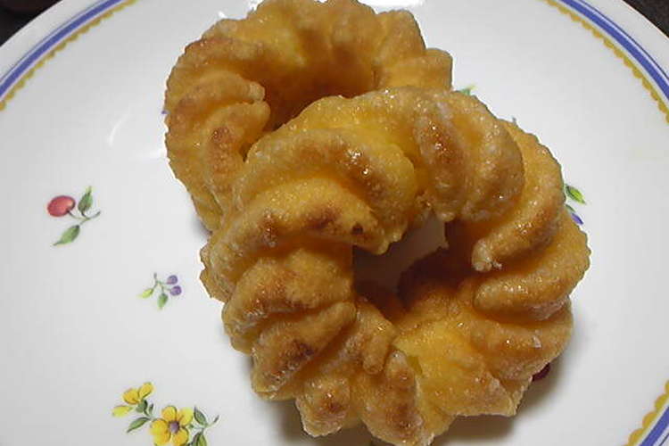 フレンチクルーラー焼きました レシピ 作り方 By ちはこな クックパッド 簡単おいしいみんなのレシピが352万品