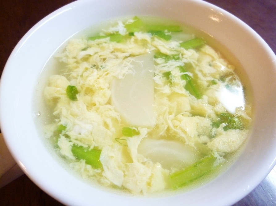 カブの中華スープ(o^－^o) の画像