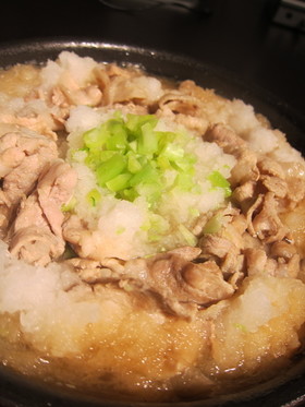 とろっとろ大根と豚バラ肉のみぞれ煮