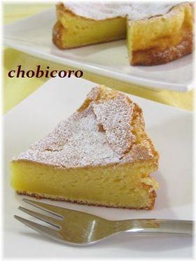 ホワイトチョコで作る♪ガトーショコラ